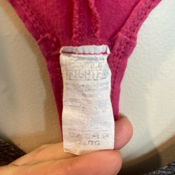 American Fighter Charleston Tank Top Womens XL Heathered Gray Pink - Picture 4 of 5